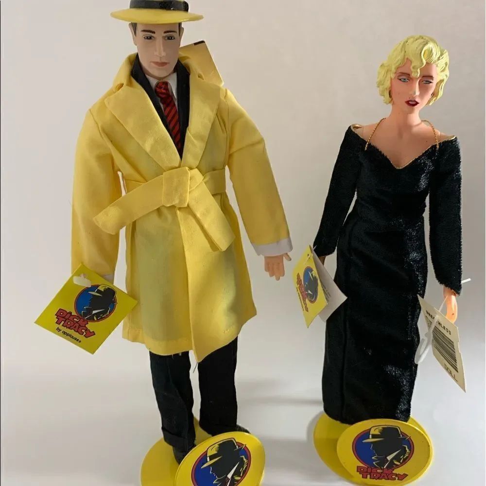 Dick Tracy The Greatest Crime Stopper Of All Times Breathless Mahoney Doll Stand